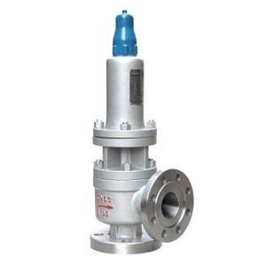 Closed spring full type safety valve wity a radiator（A40Y）